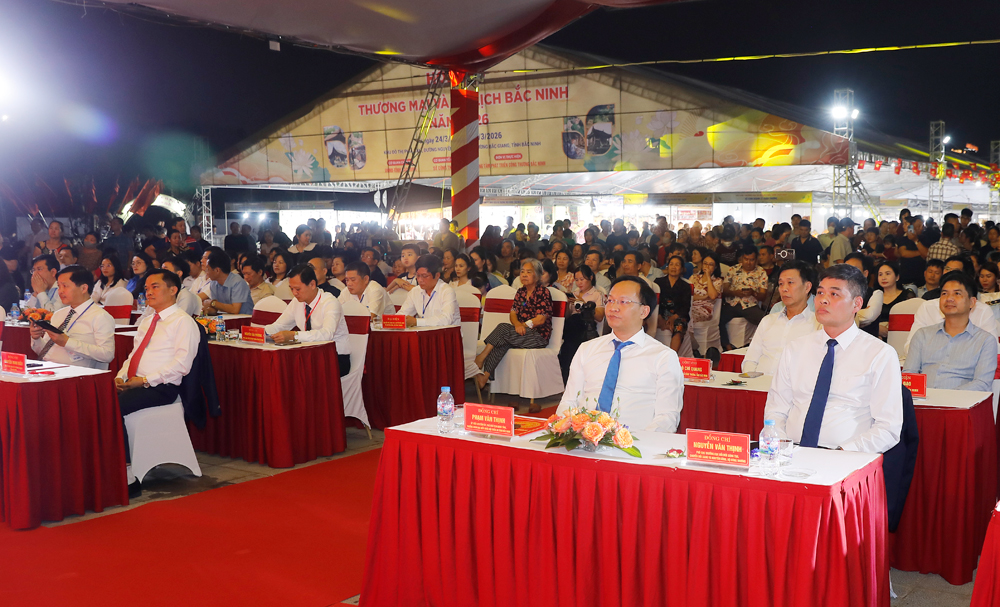 Khai mạc Hội chợ Thương mại và Du lịch Bắc Ninh năm 2026