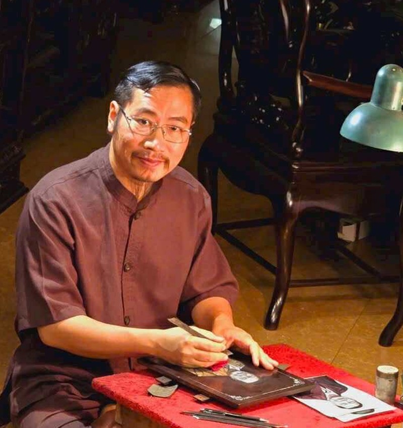 Nghệ nhân Nhân dân Nguyễn Đình Vinh - Người “giữ lửa” và đưa khảm trai Việt Nam vươn xa